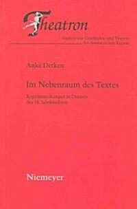 Im Nebenraum Des Textes (Paperback)