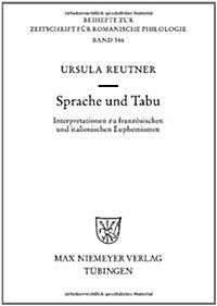 Sprache und Tabu (Hardcover)