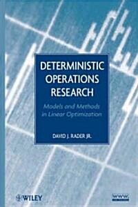 Deterministic Operations Resea (Hardcover)