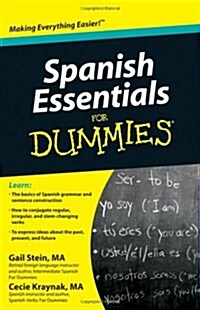 Spanish Essentials for Dummies (Paperback)