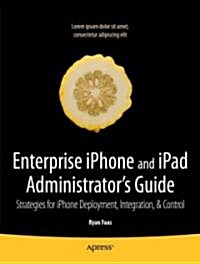 [중고] Enterprise iPhone and iPad Administrator‘s Guide (Paperback)