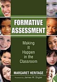 Formative Assessment: Making It Happen in the Classroom (Paperback)