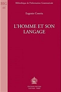 LHomme Et Son Langage (Paperback)