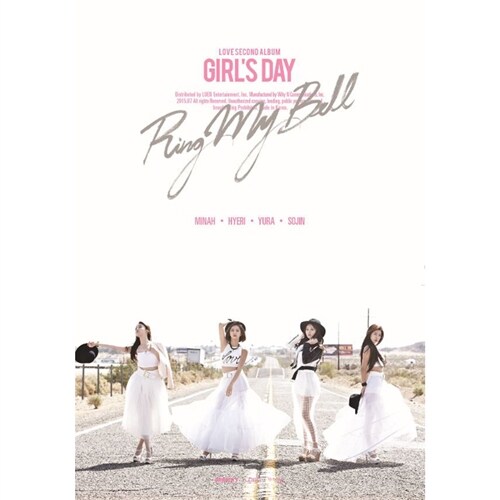 걸스데이 - 정규 2집 Girls Day Love Second Album [단체 ver.]