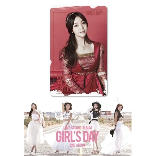 [카드 형태] 걸스데이 - 정규 2집 Girls Day Love Second Album [민아 ver.][키노 SMC카드앨범]