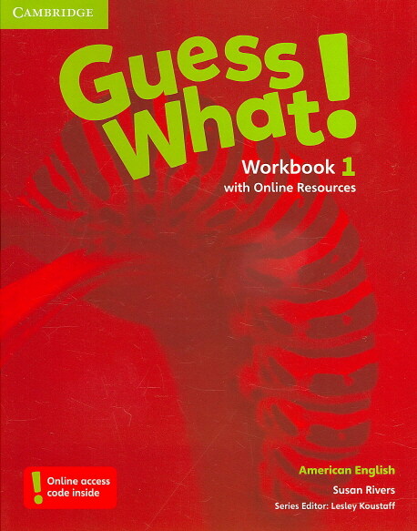 [중고] Guess What! American English Level 1 Workbook with Online Resources (Multiple-component retail product)