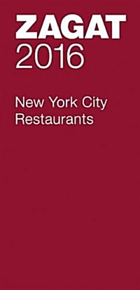 Zagat New York City Restaurants (Paperback, 2016)