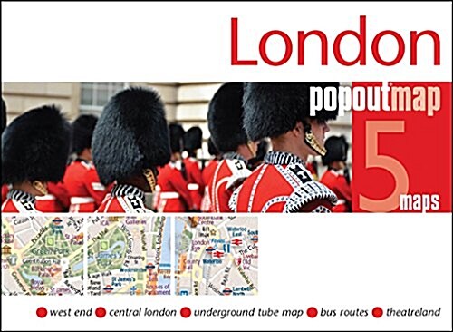 London Popout Map (Sheet Map, folded)
