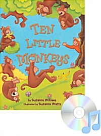 Ten Little Monkeys (Paperback + CD)
