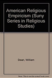 American Religious Empiricism (Hardcover)