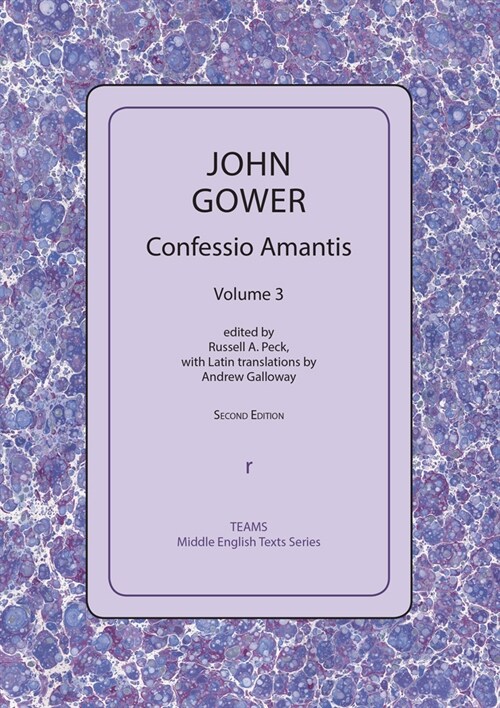 Confessio Amantis, Volume 3 (Paperback)