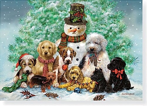 Mini Box: Puppies and Snowman (Other)