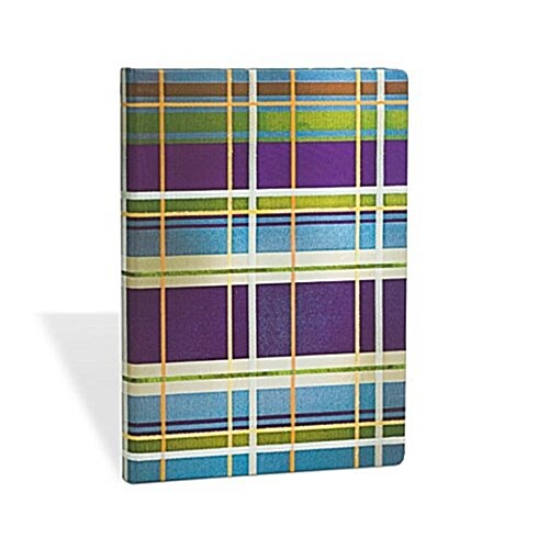 Paperblanks Davenport Mad for Plaid Hardcover MIDI Lined Elastic Band Closure 144 Pg 120 GSM (Other)