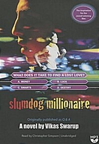 Slumdog Millionaire: Originally Published as Q & A (MP3 CD)
