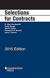 Selections for Contracts (Paperback)