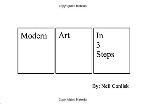 Modern Art in 3 Steps (Paperback)