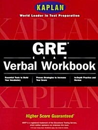 Kaplan GRE Exam Verbal Workbook (Paperback)