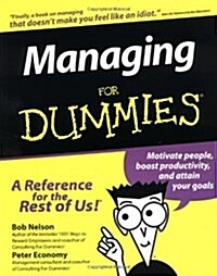 Managing For Dummies (Paperback)