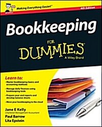 Bookkeeping for Dummies (Paperback, 4, UK)