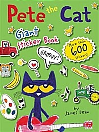 [중고] Pete the Cat Giant Sticker Book (Paperback)