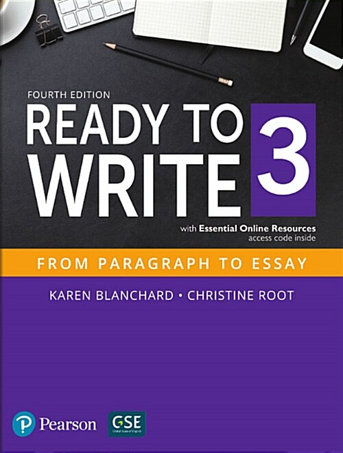 Ready to Write 3 with Essential Online Resources (Paperback, 4)