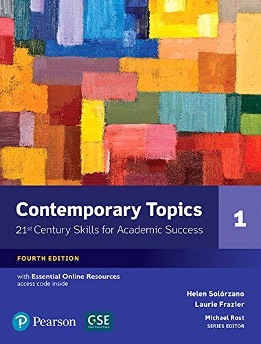 [중고] Contemporary Topics 1 with Essential Online Resources (Paperback, 4)