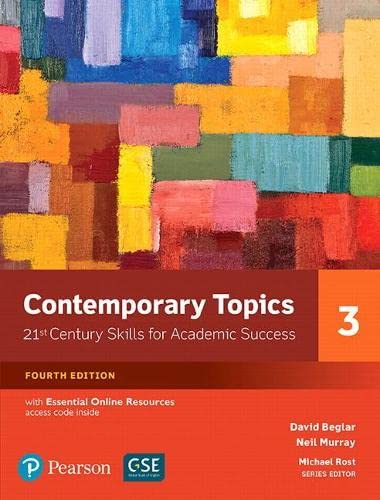 Contemporary Topics 3 with Essential Online Resources (Paperback, 4)