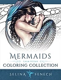 Mermaids - Calm Ocean Coloring Collection (Paperback)