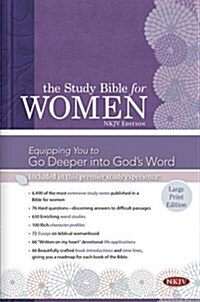 Study Bible for Women-NKJV-Large Print (Hardcover)