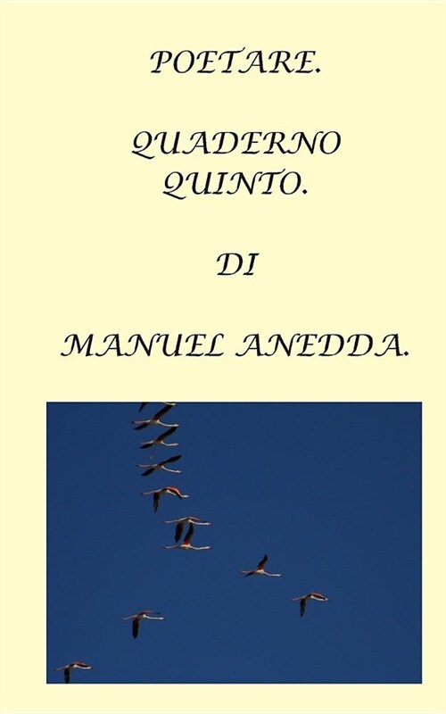 Poetare.: Quaderno Quinto. (Paperback)