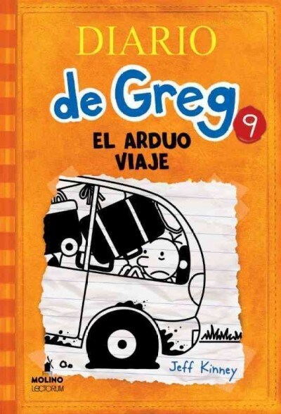 Diario de Greg 9: El Arduo Viaje (Hardcover)