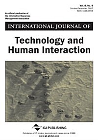 International Journal of Technology and Human Interaction, Vol 8 ISS 4 (Paperback)