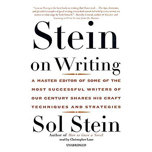 Stein on Writing (Audio CD)