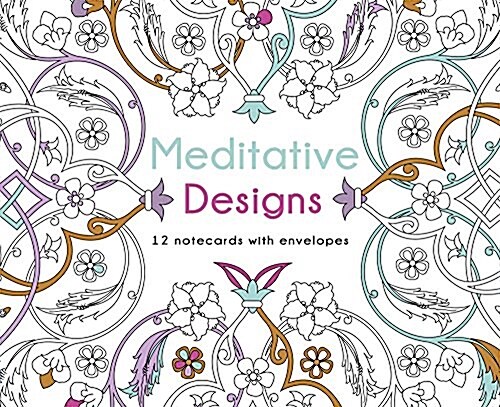 Meditative Designs: 12 Note Cards with Envelopes (Other)