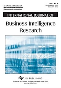 International Journal of Business Intelligence Research (Paperback)