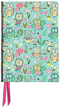 Cute Owls (Contemporary Foiled Journal) (Hardcover)