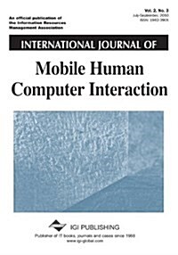 International Journal of Mobile Human Computer Interaction (Paperback)