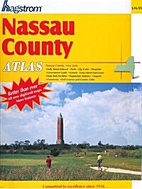 Hagstrom Nassau County NY Atlas (Hagstrom Atlas: Nassau County, New York Large Scale) (Paperback, 8th)