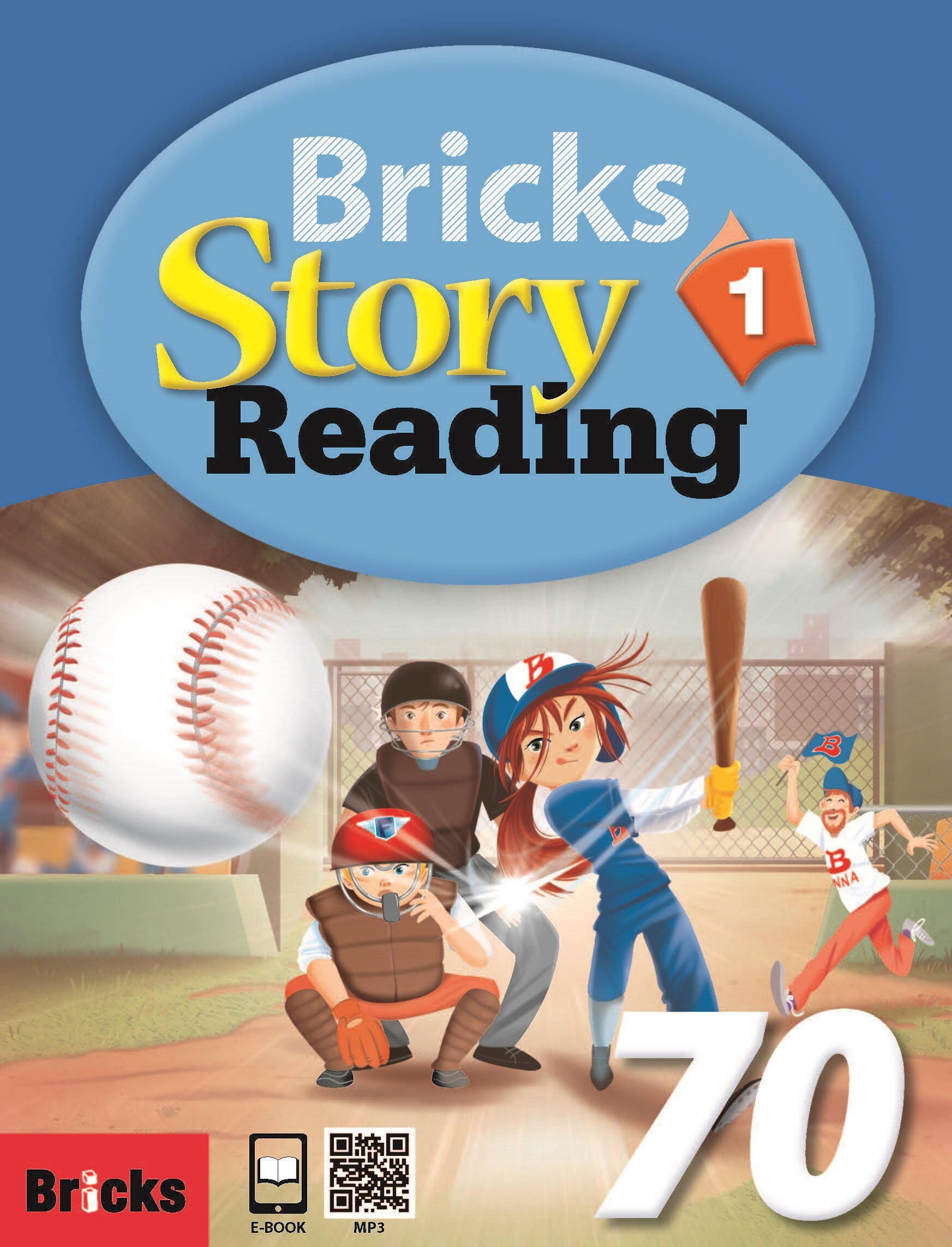 Bricks Story Reading 70 Level 1 (Student Book + Workbook + 온라인 다운로드,CD 미포함)