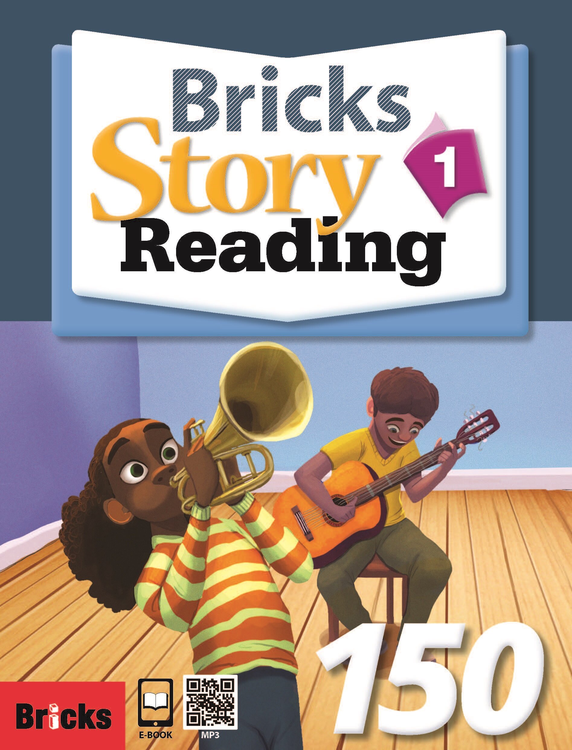 [중고] Bricks Story Reading 150 L1 (SB + WB + Multimedia CD)