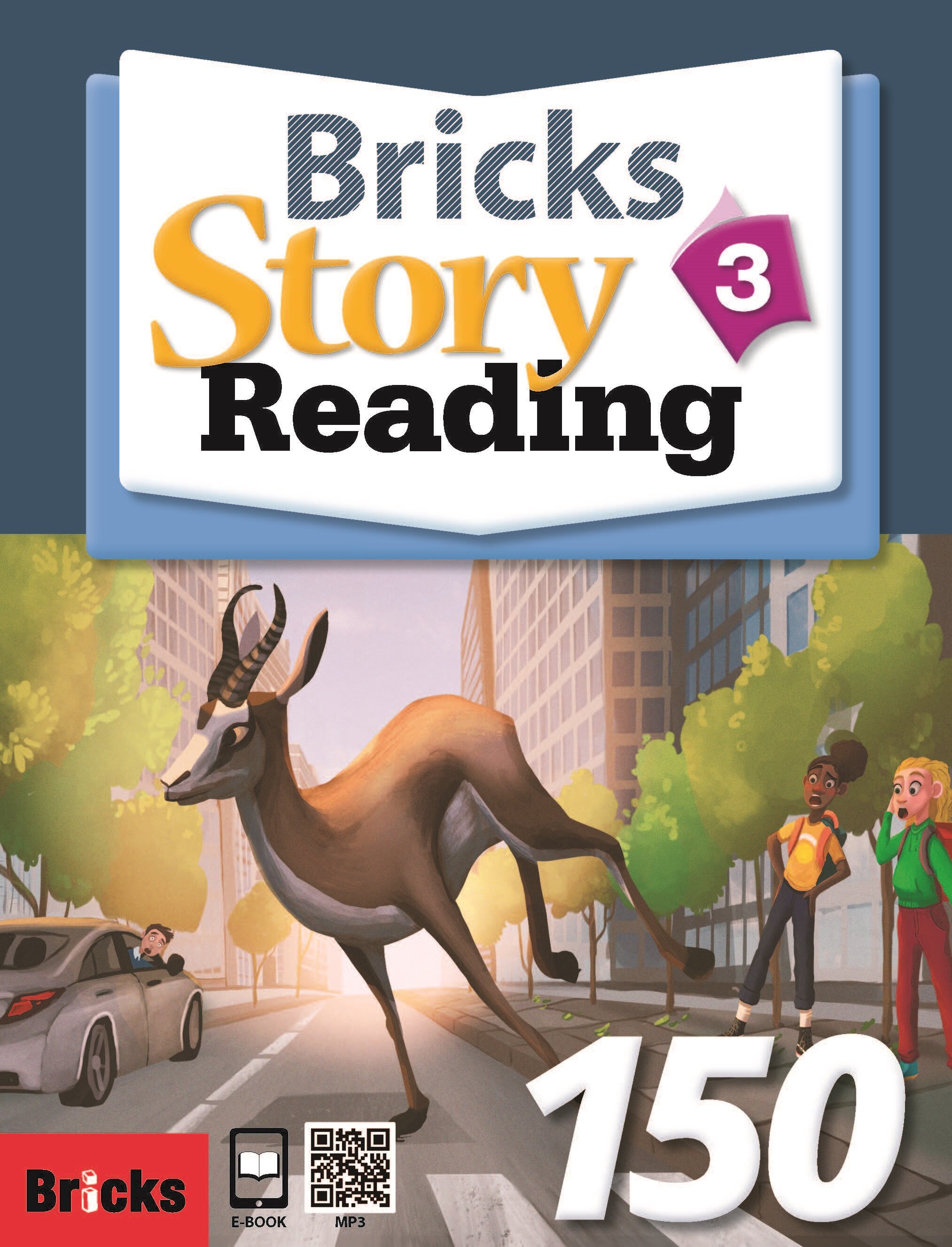 [중고] Bricks Story Reading 150 (3) (Student Book + Workbook + eBook)