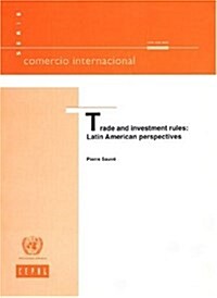 Trade And Investment Rules (Paperback)