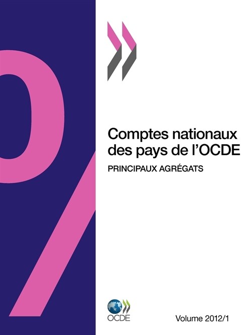 Comptes Nationaux Des Pays de LOcde, Volume 2012 Numero 1: Principaux Agregats (Paperback)