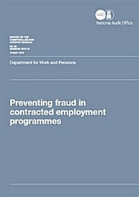 Preventing Fraud in Contracted Employment Programmes (Paperback)