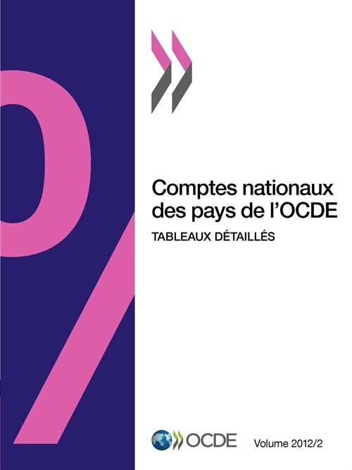 Comptes Nationaux Des Pays de LOcde, Volume 2012 Issue 2: Tableaux Detailles (Paperback)