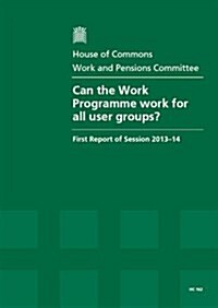 Can the Work Programme Work for All User Groups? (Paperback)