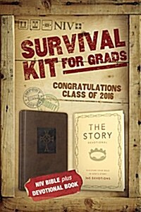 2016 Survival Kit for Grads-NIV [With The Story Devotional] (Imitation Leather)