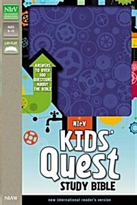 Kids Quest Study Bible-NIRV: Answers to Over 500 Questions about the Bible (Imitation Leather, Revised)