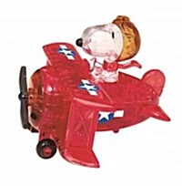 Licensed 3d Crystal Puzzle - Snoopy Flying Ace (Puzzle)