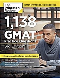 1,138 GMAT Practice Questions (Paperback, 3)